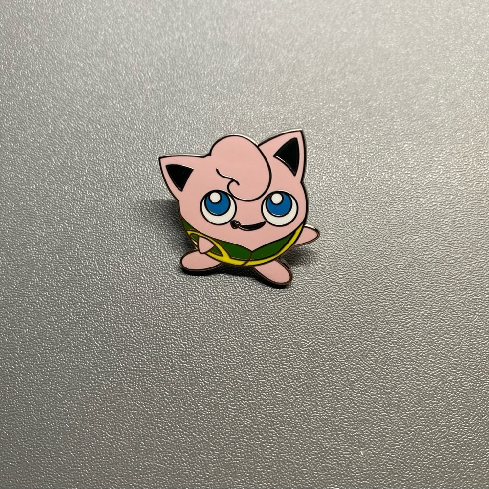 Amazon Employee Peccy Pin Pokémon Jigglypuff Worker Vest Funny Fun Collectible